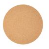 Mercury round cork placemat. Made in Portugal Natural | No Branding | not available | not available | not available