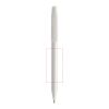 Prodir DS1 twist ballpoint pen polished white | Without Branding | Without Branding | Polished | Blue
