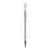 Prodir DS3 twist ballpoint pen transparent Transparent | Without Branding | Without Branding | Chrome finish metal | Black