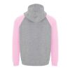 Badet kids two-tone hoodie Heather grey-Light pink | 5/6