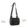 Nordic Drift Trail RCS Crossbody bag 4L black-orange | No Branding | not available | not available