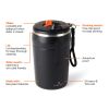 Nordic Drift Trail RCS Lockable And Leakproof Coffee Mug 350 black | No Branding | not available | not available