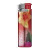 BIC J38 Chrome Hood Lighter clear red-clear red-clear red-chrome | No Branding | not available | not available