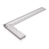 Ruler with level silver | No Branding | not available | not available