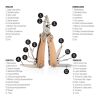 Wood multitool mini brown | No Branding | not available | not available