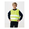 GRS recycled PET high-visibility safety vest 7-12 years yellow | No Branding | not available | not available