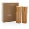 Ukiyo bamboo salt and pepper mill set brown | No Branding | not available | not available