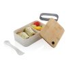 Lunchbox with bamboo lid, RCS-RPP White | No Branding | not available | not available