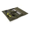 Tierra 2pcs straw and cutlery set in pouch green | No Branding | not available | not available