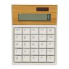 Utah RCS recycled plastic and FSC® bamboo calculator brown | No Branding | not available | not available