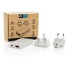 Fluxo RCS 65W flat GAN charger with universal connectors White