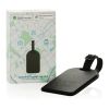 Globefind Dual RCS luggage tag with worldwide locating black | No Branding | not available | not available