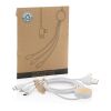 RCS recycled plastic Ontario 6-in-1 cable White | No Branding | not available | not available