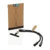 LoopAmp RCS RPET adjustable phone wrist strap 60W cable black | No Branding | not available | not available