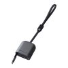 Spira RCS recycled retractable 100W fast charging cable grey