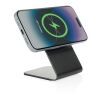 Terra aluminium 15W magnetic wireless charging phone stand grey | No Branding | not available | not available