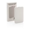 5.000 mAh Pocket Powerbank with integrated cables white | No Branding | not available | not available