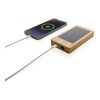 Sunwick 10.000 mAh Bamboo solar powerbank brown | No Branding | not available | not available