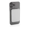 Stellar RCS recycled plastic 5000 mah 5W magnetic powerbank white | No Branding | not available | not available