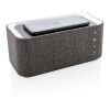 Vogue wireless charging speaker grey-black | No Branding | not available | not available