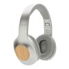 Dakota Bamboo wireless headphone grey-grey | No Branding | not available | not available