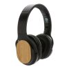 RCS and FSC® bamboo Elite Foldable wireless headphone black | No Branding | not available | not available