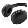 RCS recycled plastic JAM wireless headphone black | No Branding | not available | not available