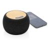 RCS Rplastic/PET FSC®bamboo 5W speaker anthracite | No Branding | not available | not available