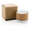 FSC® cork 3W wireless speaker brown | No Branding | not available | not available