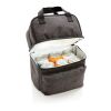 Cooler bag with 2 insulated compartments anthracite | No Branding | not available | not available