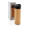 Bogota vacuum bamboo coffee mug brown | No Branding | not available | not available