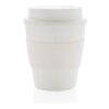 Reusable coffee mug with lid 350ml White | No Branding | not available | not available