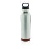Cork leakproof vacuum flask silver | No Branding | not available | not available