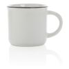 Vintage ceramic mug white-white | No Branding | not available | not available