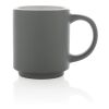 Ceramic stackable mug grey | No Branding | not available | not available