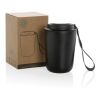Cuppa RCS re-steel vacuum tumbler with lanyard black | No Branding | not available | not available