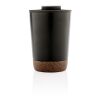 Cork coffee tumbler black | No Branding | not available | not available