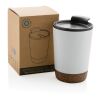 GRS RPP Stainless steel cork coffee tumbler White | No Branding | not available | not available