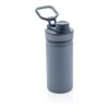 Vacuum stainless steel bottle with sports lid 550ml blue-blue | No Branding | not available | not available