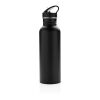 Deluxe stainless steel activity bottle black | No Branding | not available | not available
