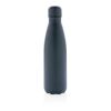 Solid colour vacuum stainless steel bottle 500 ml blue