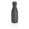 Solid colour vacuum stainless steel bottle 260ml grey | No Branding | not available | not available