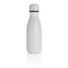 Solid colour vacuum stainless steel bottle 260ml White | No Branding | not available | not available