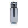Yide RCS Recycled PET leakproof lockable waterbottle 600ml black | No Branding | not available | not available