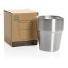 Clark RCS double wall coffee cup 300ML silver | No Branding | not available | not available