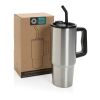 Embrace deluxe RCS recycled stainless steel tumbler 900ml silver | No Branding | not available | not available