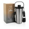 Avira Ayala RCS re-steel duosip lockable crossbody tumbler silver | No Branding | not available | not available