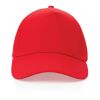 Impact 5 panel 190gr Recycled cotton cap with AWARE™ tracer red | No Branding | not available | not available | not available