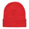 Impact Polylana beanie with AWARE tracer red | No Branding | not available | not available | not available