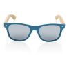 FSC® Bamboo and RCS recycled plastic sunglasses blue | No Branding | not available | not available
